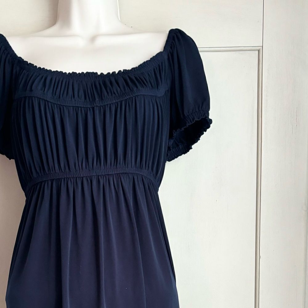 Boston Proper Navy Blue Dress 10 - Picture 9 of 9